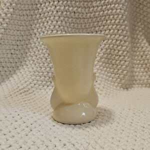 Elegant Cream Ceramic Vase
